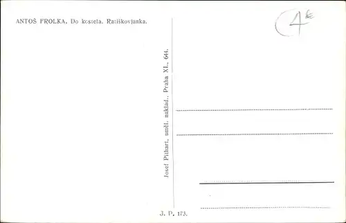 Künstler Ak Frolka, A., Slowakische Tracht, Winter, junge Frau