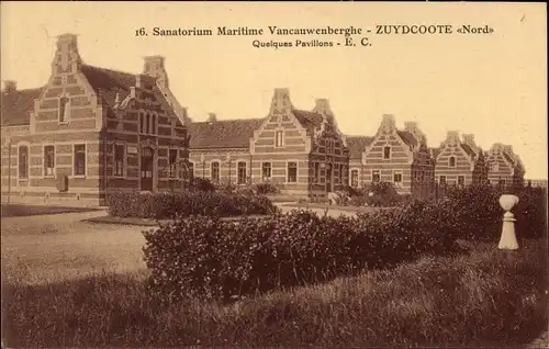Ak Zuydcoote Nord, Maritime Sanatorium Vancauwenberghe