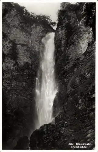 Ak Braunwald Kanton Glarus, Brumbachfall