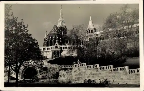 Ak Budapest Ungarn, Fischerbastei