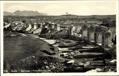 Ak Solin Salona Kroatien, Amphitheatrum