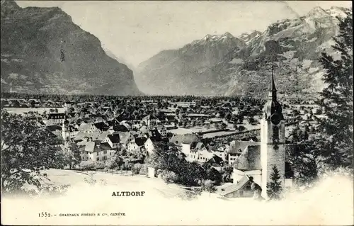 Ak Altdorf Kt Uri, Gesamtansicht