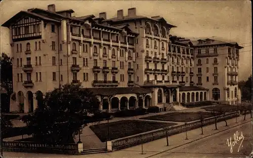 Ak Hendaye Pyrénées-Atlantiques, Hotel Eskualduna