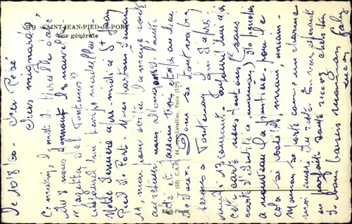Ak Saint Jean Pied de Port Pyrénées Atlantiques, Übersicht