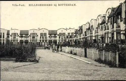 Ak Hillegersberg Südholland, Villa-Park