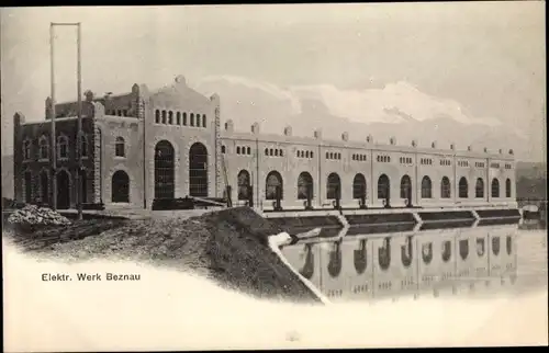 Ak Beznau Kanton Aargau, Elektr. Werk, Wasserkraftwerk