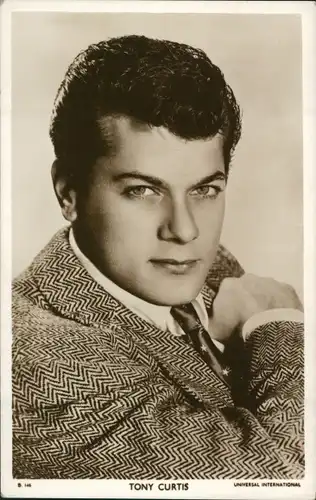 Ak Schauspieler Tony Curtis, Portrait