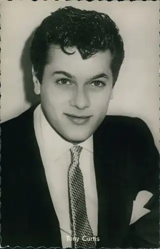 Ak Schauspieler Tony Curtis, Portrait