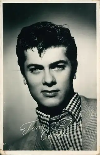 Ak Schauspieler Tony Curtis, Portrait