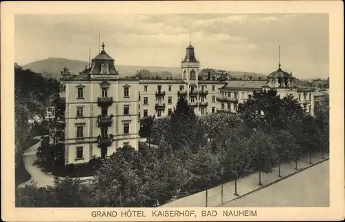 Ak Bad Nauheim in Hessen, Grand Hotel Kaiserhof, Panorama