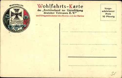 Ak Portrait des Kronprinzen Friedrich Wilhelm, Orden