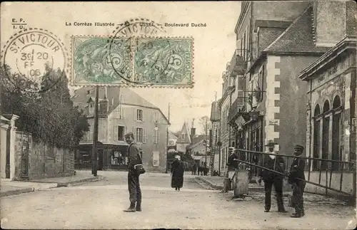 Ak Ussel Corrèze, Boulevard Duché