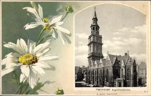 Passepartout Ak Hannover in Niedersachsen, Aegidienkirche