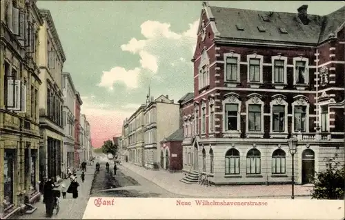 Ak Bant Wilhelmshaven, Neue Wilhelmshavener Straße