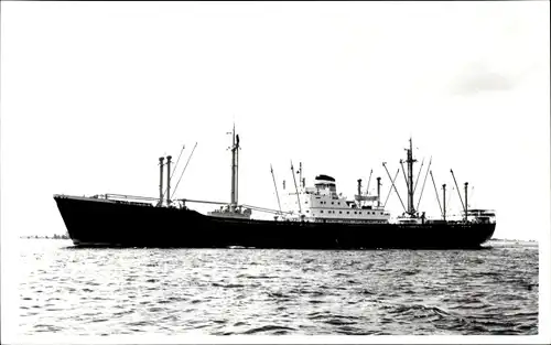 Foto Ak Dampfer Havelland, Frachtschiff, HAPAG