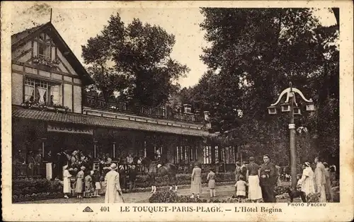 Ak Le Touquet Paris Plage Pas de Calais, Hotel Regina