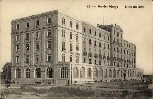 Ak Le Touquet Paris Plage Pas de Calais, Atlantic Hotel