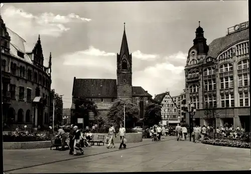 Ak Erfurt in Thüringen, Anger, Kaufmannskirche