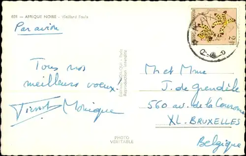 Ak Afrique Noire, Old Man Foula