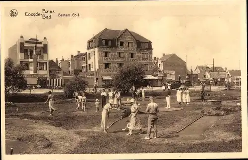 Ak  Koksijde Coxyde sur Mer Westflandern, Bantam Golf