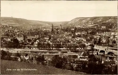 Ak Jena in Thüringen, Gesamtansicht