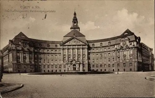 Ak Köln am Rhein, Oberlandesgericht, Reichenspergerplatz