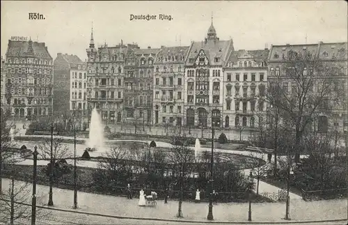 Ak Köln am Rhein, Deutscher Ring
