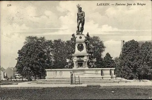 Ak Laeken Bruxelles Brüssel, Fontaine Jean de Bologne