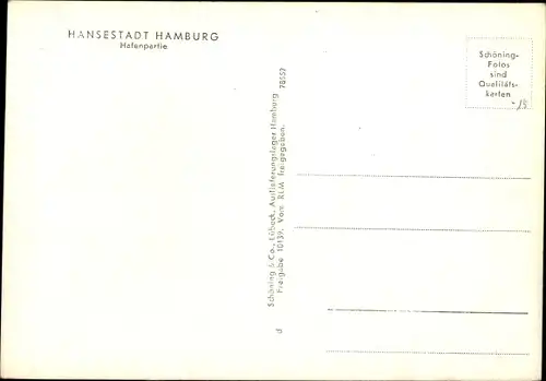 Ak Hamburg, Hafen, Dampfer, Hochbahn