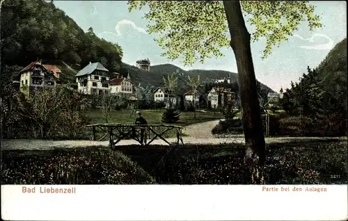 Ak Bad Liebenzell im Schwarzwald, Anlage