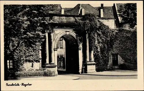 Ak Osnabrück in Niedersachsen, Hegertor