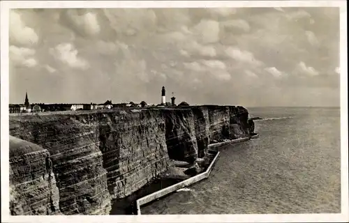 Ak Nordseeinsel Helgoland, Westküste