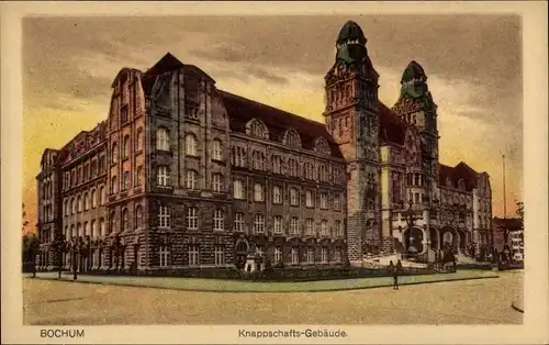 Ak Bochum im Ruhrgebiet, Knappschafts-Gebäude