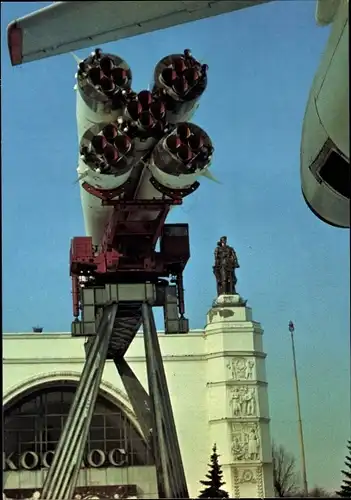 Ak Sowjetische Raumfahrt, Rakete Wostok