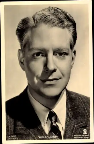 Ak Schauspieler Nelson Eddy, Ross Verlag A 2622 1