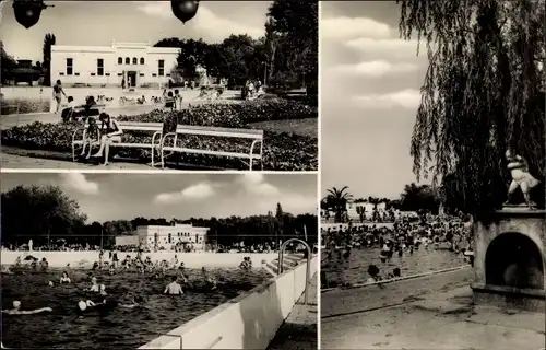 Ak Hajdúszoboszló Ungarn, Freibad