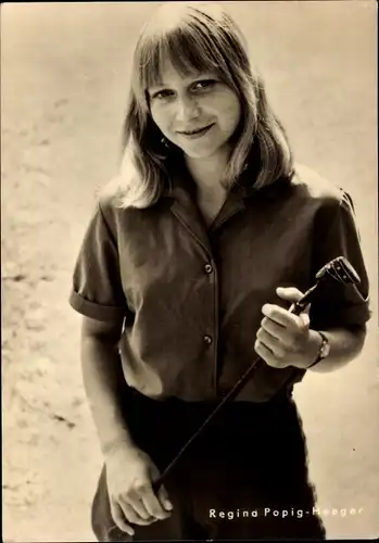 Ak Schauspielerin Regina Popig Heeger, Der Rote Reiter, DEFA