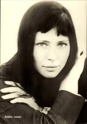 Ak Schauspielerin Sabine Lorenz, Die besten Jahre meines Lebens, DEFA