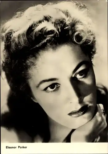Ak Schauspielerin Eleanor Parker, Portrait, Der Mann mit dem goldenen Arm
