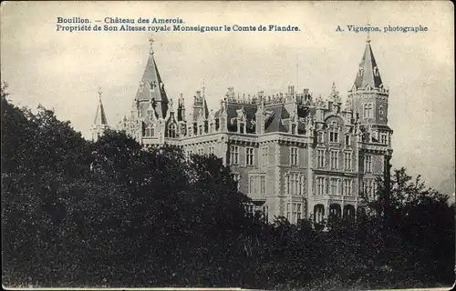 Ak Bouillon Wallonien Luxemburg, Chateau des Amerois