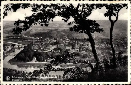 Ak Echternach Luxemburg, Panorama