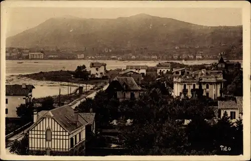 Ak Hendaye Pyrénées Atlantiques, Übersicht, Häuser