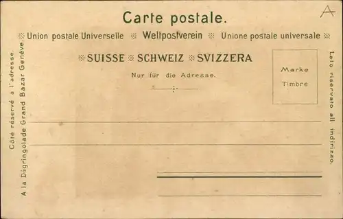 Ak Kanton Tessin, Frau in Tracht