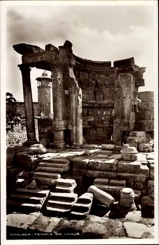 Ak Baalbek Libanon, Tempel der Venus