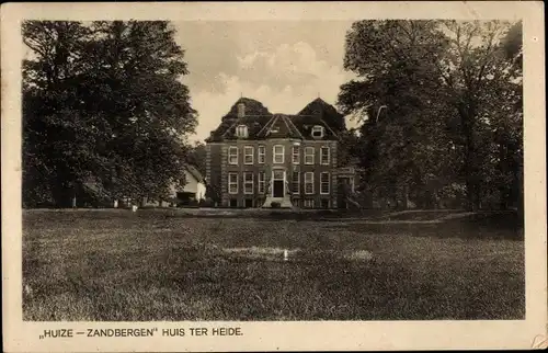 Ak Huis ter Heide Utrecht Niederlande, Haus Zandbergen