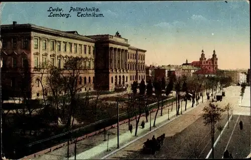 Ak Lwiw Lwów Lemberg Ukraine, Technikum