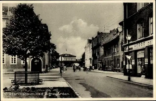 Ak Frederikshavn Dänemark, Ved Banegarden