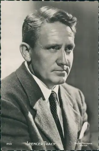 Ak Schauspieler Spencer Tracy, Portrait