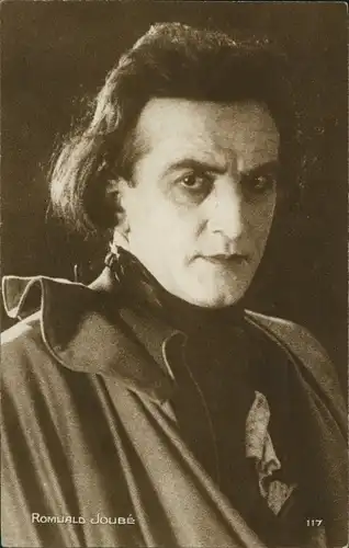 Ak Schauspieler Romuald Joube, Portrait