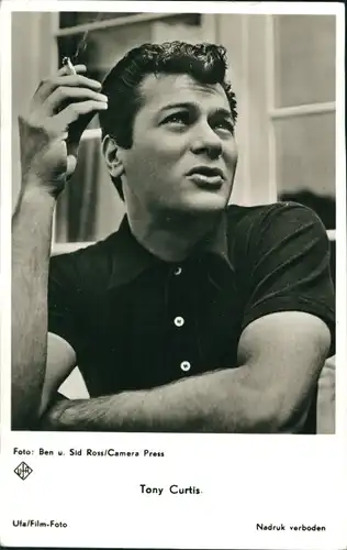 Ak Schauspieler Tony Curtis, Portrait